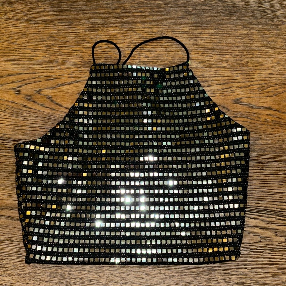 Paperoc size XS cropped top